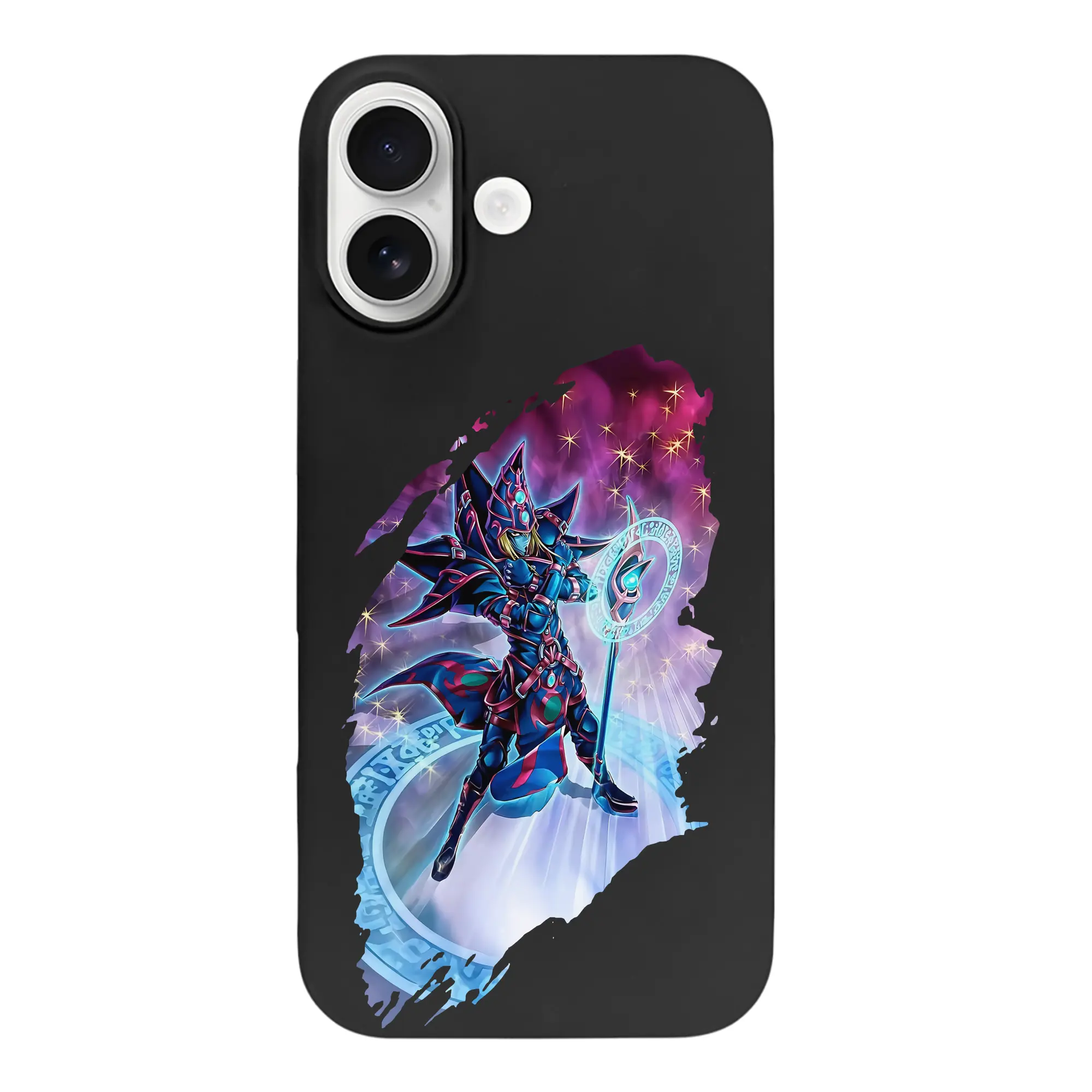 遊☆戯☆王 グッズ,ブラック・マジシャン - iPhone 17 シリーズ シリコンケース 薄型 耐衝撃 指紋防止 ソフトタッチカバー 精密フィット 傷防止 保護ケース iPhone 17/17 Air/17 Pro/17 Pro Max 対応